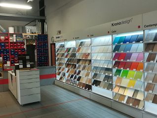 Wzorniki kolorów plyt Kronodesign w firmie MARGO