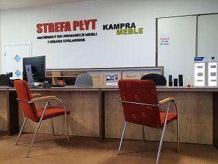 Salon sprzedaży firmy Kampra Meble