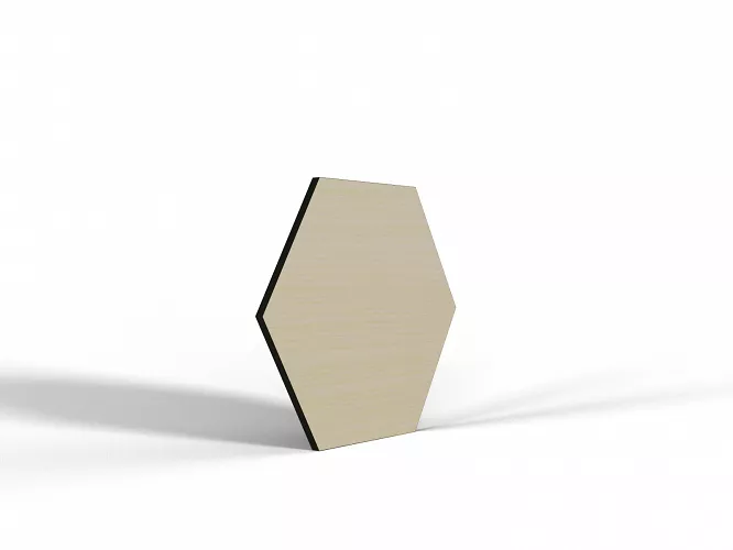 Panel dekoracyjny Jesion - Heksagon 33 cm
