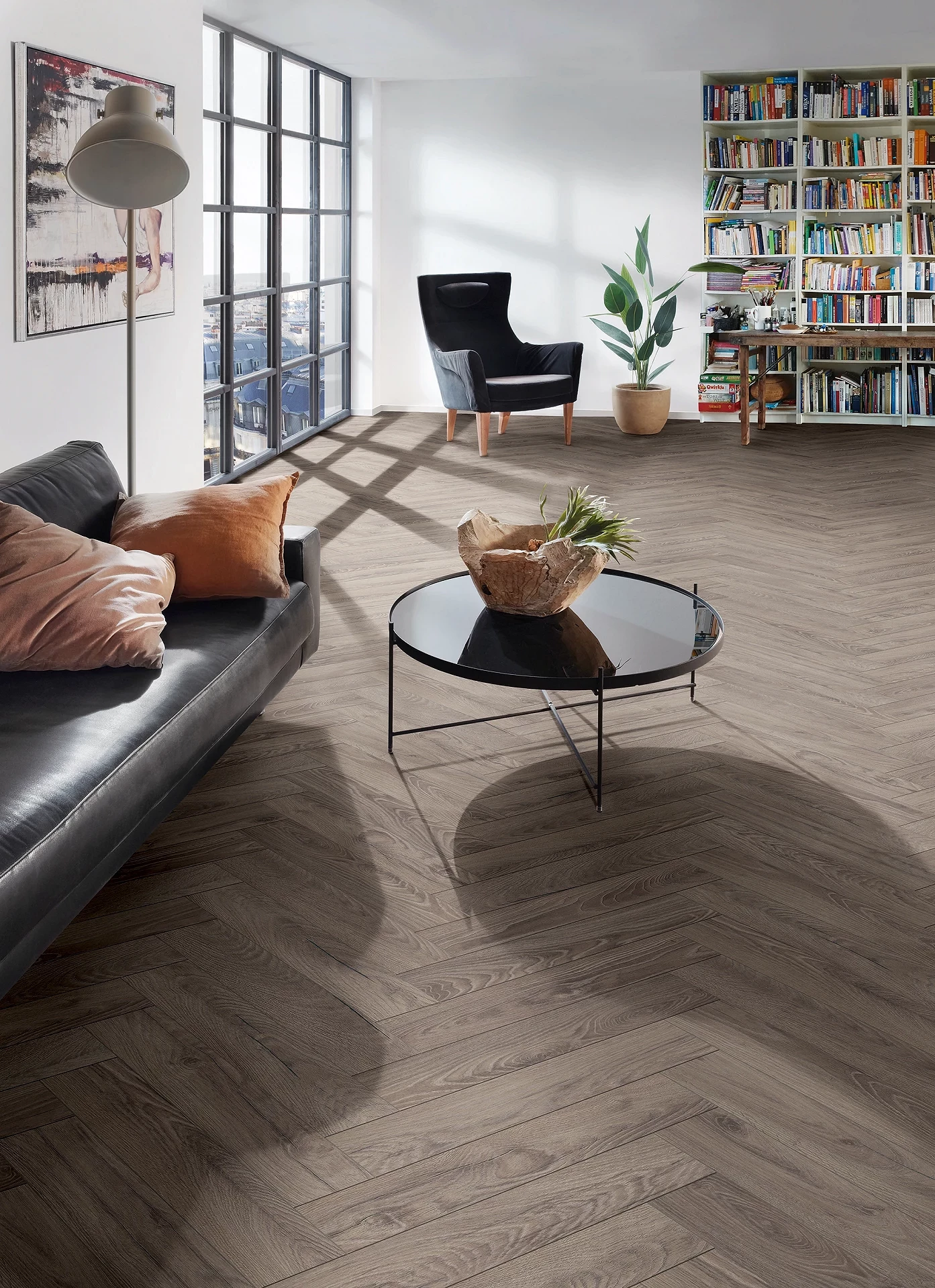 Panel podłogowy Rutherford Oak Herringbone