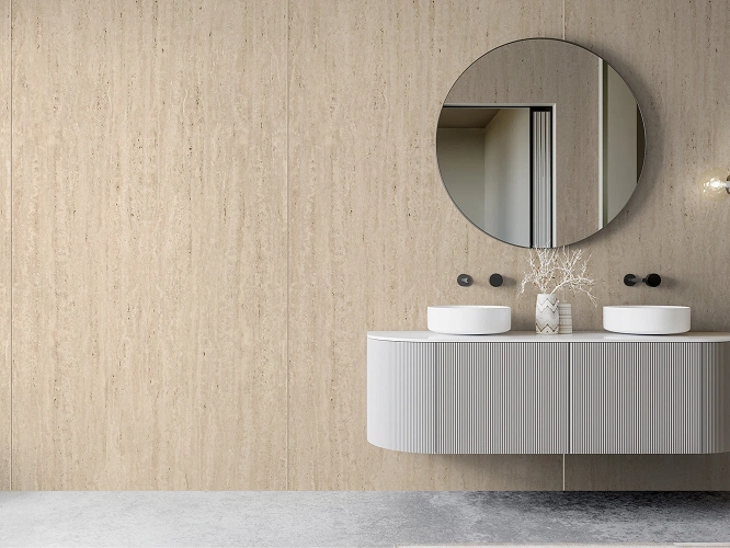 Wodoodporna płyta Travertine Ortigia R259 do łazienekk