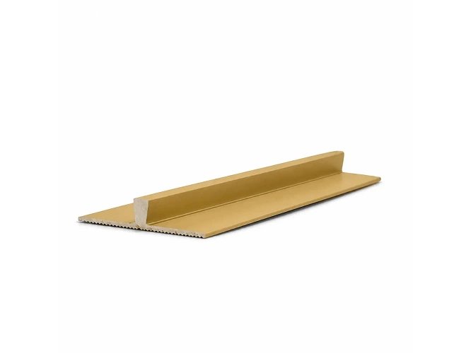 Listwa aluminiowa do płyt wodoodpornych płyt Rocko - profil łączący  SLIM (złoty)