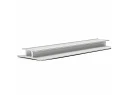 Elegancka aluminiowa listwa LED do płyt wodoodpornych Rocko biała