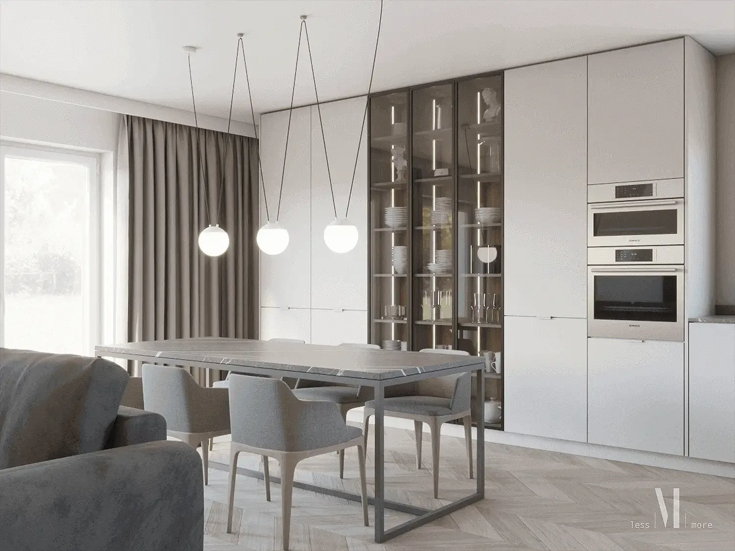 Elegancka jadalnia