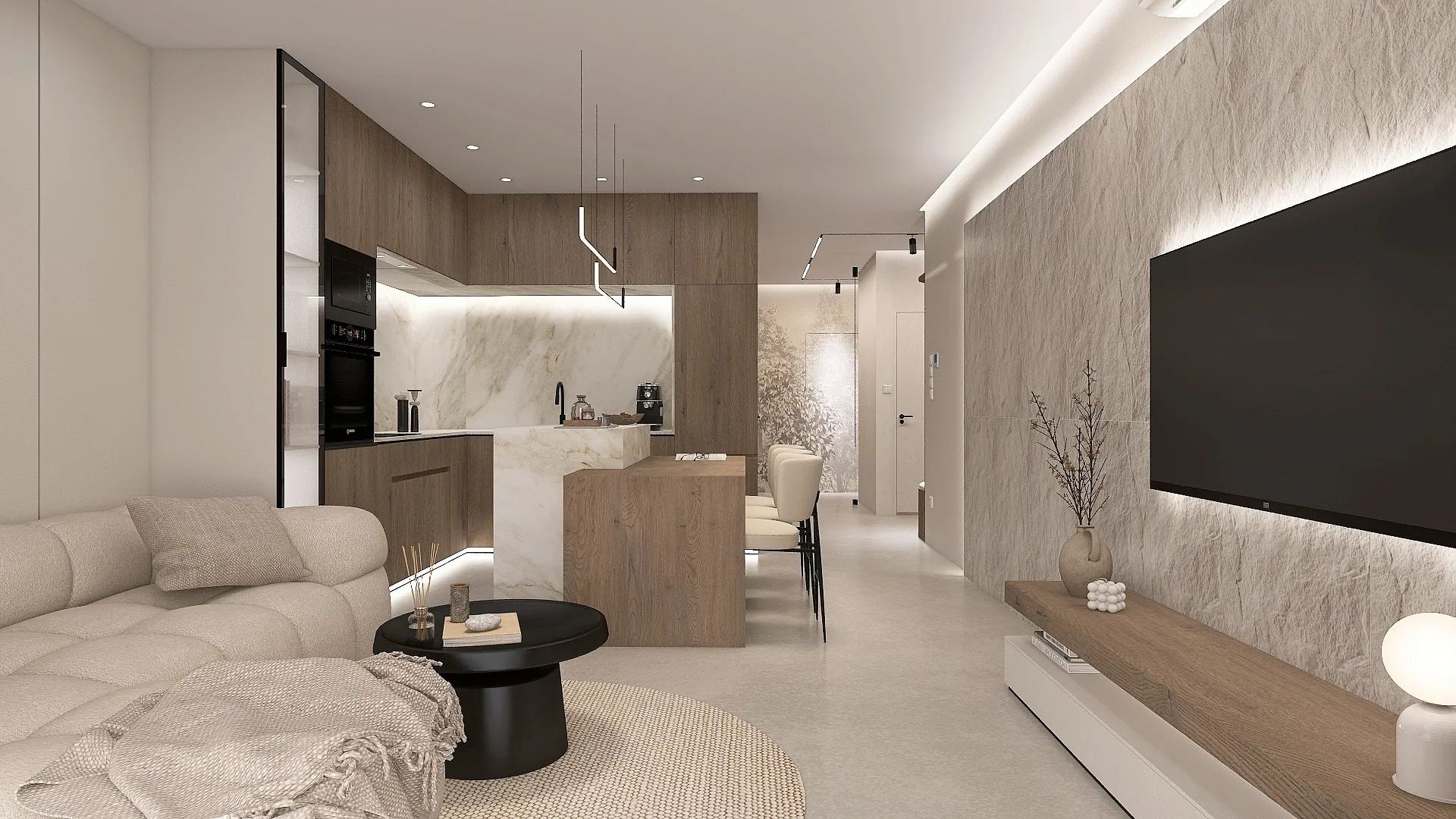 Nowoczesny Apartament
